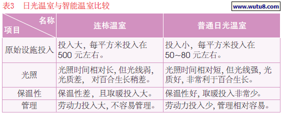日光温室与智能温室比较