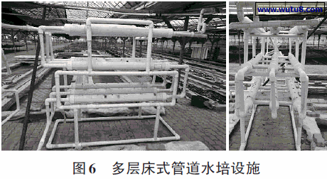 多层床式管道水培设施图