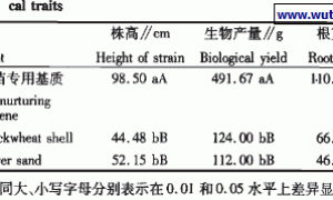 不同无土固体基质对辣椒生长的影响