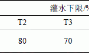 不同灌水下限对设施滴灌无土栽培红掌水分利用和生长的影响