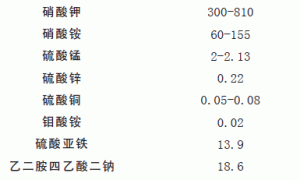 低硝酸盐含量的厚皮甜瓜无土栽培试验