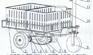 温室物料电动运输车开发